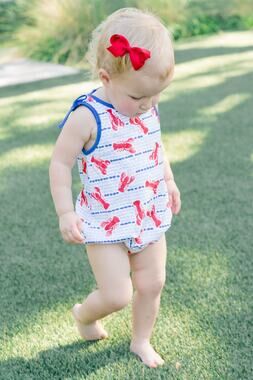 The Proper Peony Lobster‎ Girl Bubble NWT size 3mo